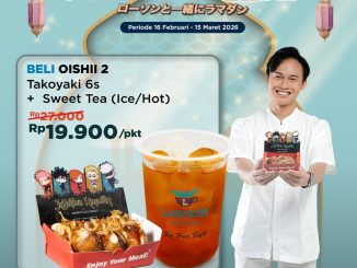 Promo Lawson Ramadhan Oishii mulai Rp. 9.900 paket takjil plus Sweet Tea