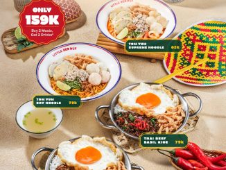 Promo Little Red Dot Paket SAWADEE LAH! Rp. 159.000 untuk 2 meals dan 2 drinks di Jakarta dan Tangerang