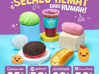 Promo Loaf Bun Delivery Diskon hingga 50% Roti Korea via GoFood GrabFood ShopeeFood dan Boga App