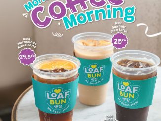 Promo Loaf Bun Monday Coffee Morning mulai Rp. 18 ribu dengan pilihan iced coffee