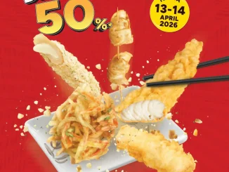 Promo Marugame Udon Member Day Tempura Diskon 50% dengan pembelian udon atau rice