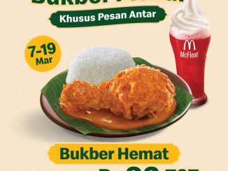 Promo McDonalds Paket Bukber Ayam Gulai mulai Rp. 32.727 dengan pilihan paket bukber untuk sendiri hingga keluarga