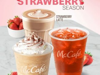 Promo McDonalds Strawberry Season di McCafé harga Medium hingga 30 April 2026
