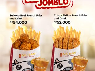 Promo Niu Bao Paket Jomblo mulai Rp. 44.000 dengan pilihan beef dan chicken lengkap plus minuman