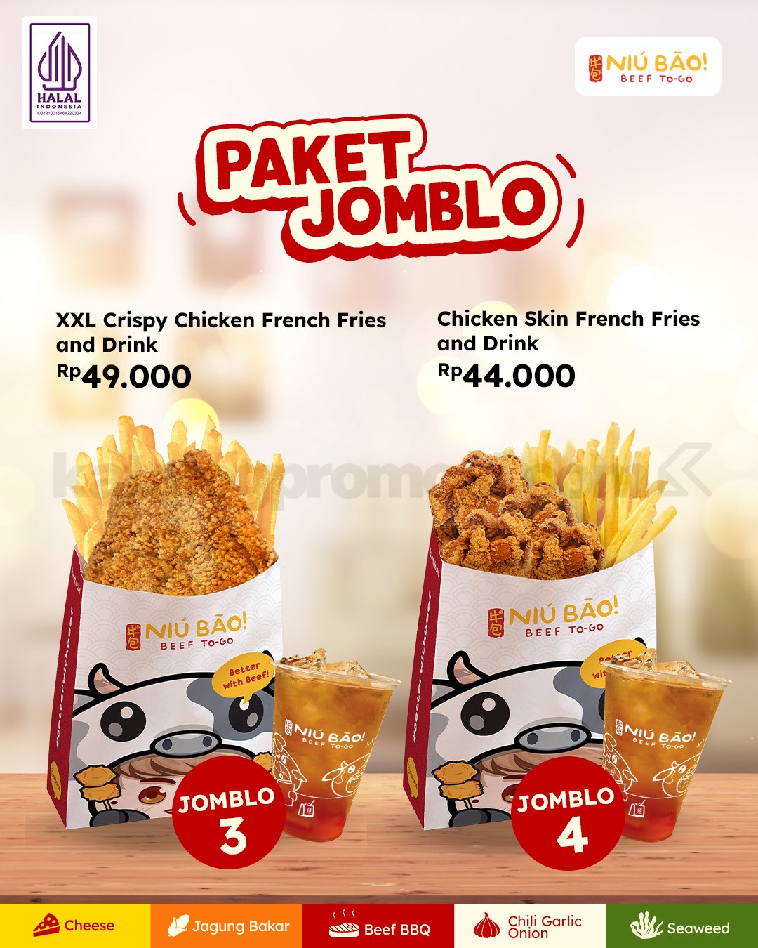 Promo Niu Bao Paket Jomblo mulai Rp. 44.000 Promo Niu Bao Paket Jomblo mulai Rp. 44.000 1