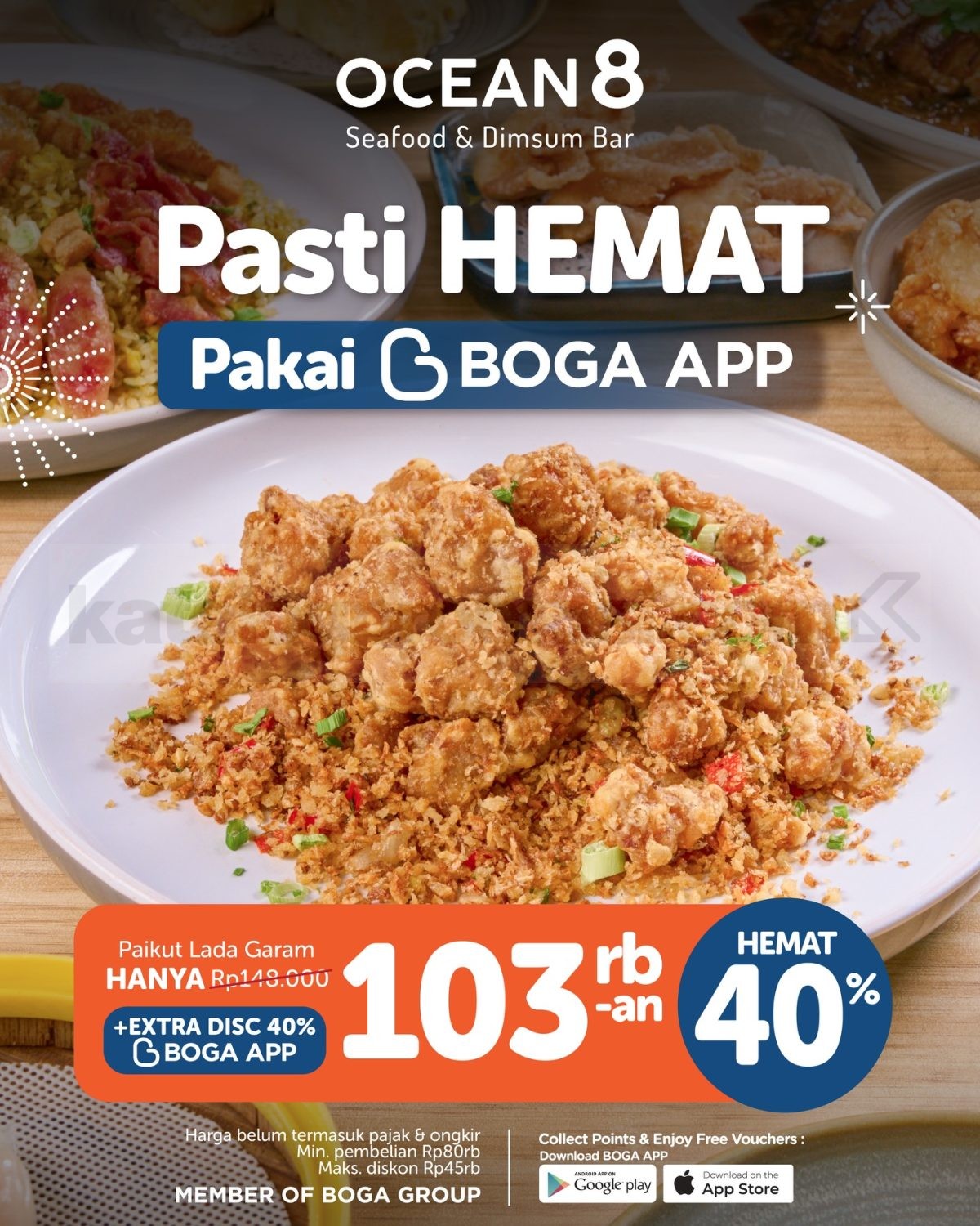 Promo Ocean 8 Delivery Pasti CUAN Diskon hingga 40% Promo Ocean 8 Delivery Pasti CUAN Diskon hingga 40% 3