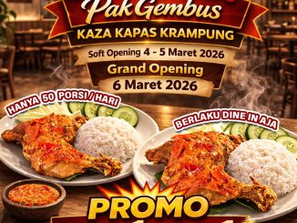 Promo Pak Gembus Grand Opening Surabaya Buy 1 Get 1 di Kaza Kapas Krampung