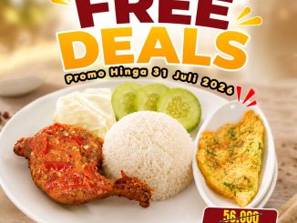 Promo Ayam Gepuk Pak Gembus Paket Hemat Rp. 44.000 dengan bonus telur goreng hingga 31 Juli 2026