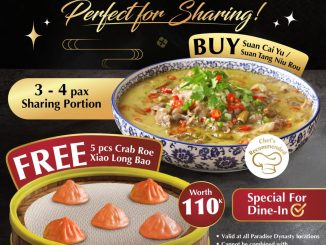 Promo Paradise Dynasty Buy 1 Free 1 gratis Xiao Long Bao 5 pcs dine in