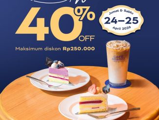 Promo Paris Baguette BCA Delightful Weekend Diskon 40% pembayaran QRIS myBCA