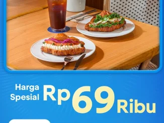 Promo Paris Baguette HUT BCA 69 Bundling Rp. 69.000 kuota 500 per hari 21 – 22 Februari 2026