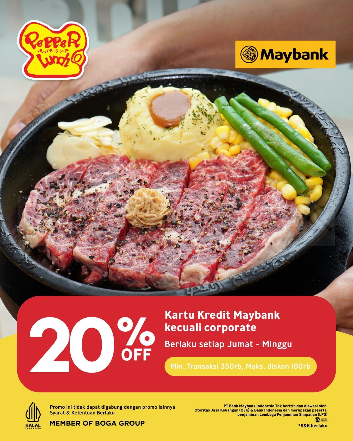 Promo Pepper Lunch Diskon Bank hingga 50% Promo Pepper Lunch Diskon Bank hingga 50% 9