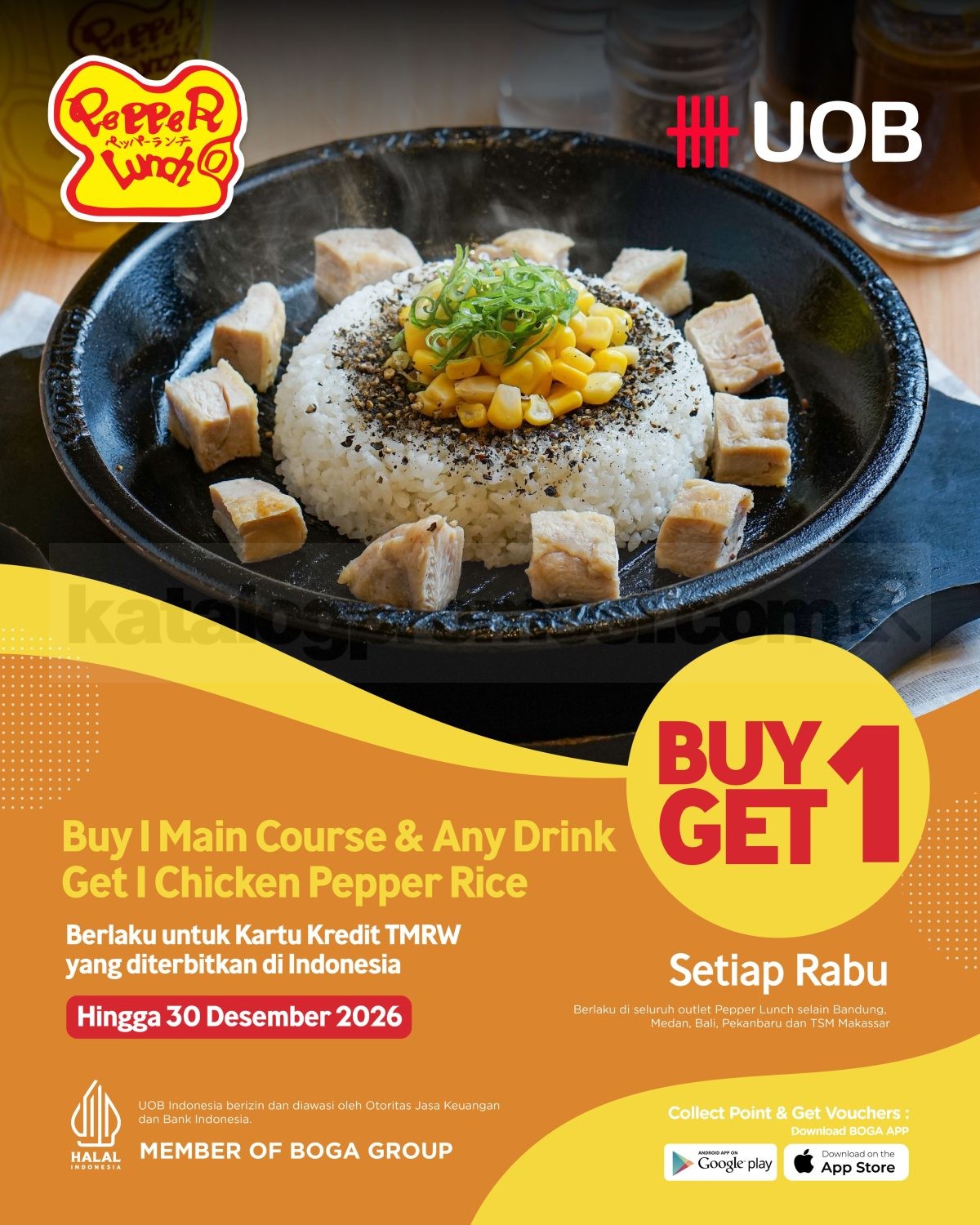 Promo Pepper Lunch Diskon Bank hingga 50% Promo Pepper Lunch Diskon Bank hingga 50% 13