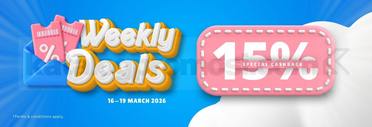 Promo Periplus Weekly Deals Cashback 15% Promo Periplus Weekly Deals cashback 15% untuk buku pilihan 16 Maret 2026 hingga 19 Maret 2026