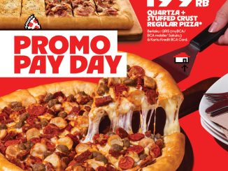 Promo Pizza Hut BCA Pay Day 2 Pizza Rp. 199.000 periode 25 – 27 Februari 2026 pembayaran QRIS BCA dan BCA Card
