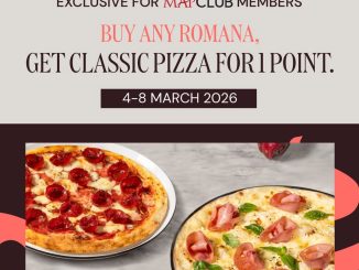 Promo Pizza Marzano MAPCLUB Classic Pizza 1 Point periode 4-8 Maret 2026