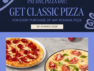Promo Pizza Marzano Payday Buy 1 Get 1 Free Pizza periode 30-31 Maret 2026