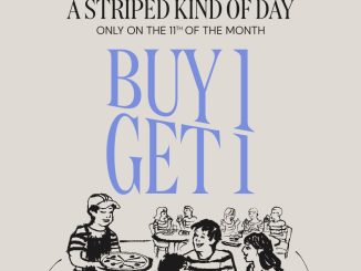 Promo Pizza Marzano Striped Day Beli 1 Gratis 1 setiap tanggal 11 dengan pembelian Romana Pizza