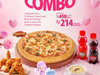 Promo Richeese Pizza Couple Combo Harga Spesial Rp. 214.000 paket makan berdua lengkap