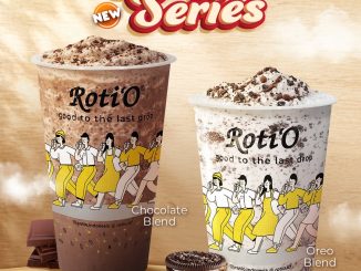 Promo Roti O NEW Blend Series minuman Chocolate dan Oreo creamy