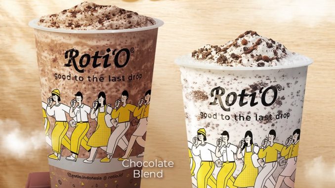 Promo Roti O NEW Blend Series minuman Chocolate dan Oreo creamy