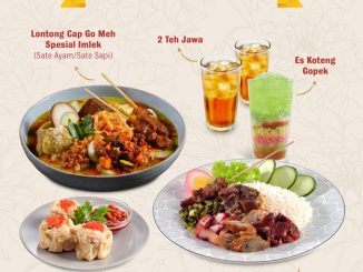 Promo Sate Khas Senayan Sajian Spesial Imlek dan Cap Go Meh dengan menu Lontong Cap Go Meh