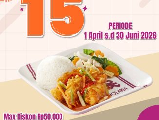 Promo Solaria BSI Hasanah Diskon 15% maksimal Rp. 50.000 dengan kartu BSI Hasanah