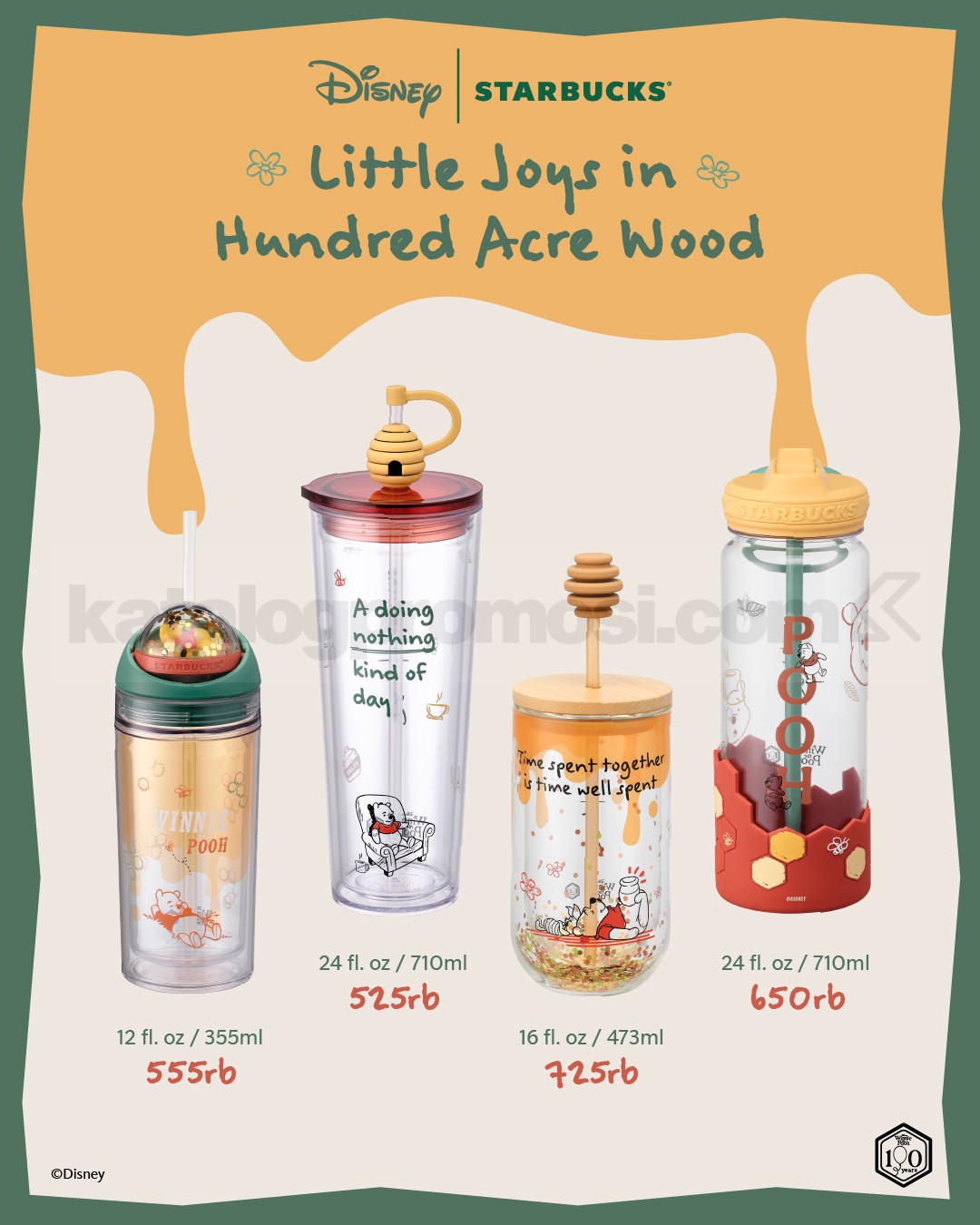 Promo Starbucks NEW! Winnie the Pooh Collection Promo Starbucks NEW! Winnie the Pooh Collection 1