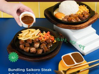 Promo Steak With U Saikoro Steak & Hotplate Rp. 60.000 paket steak dine-in Surabaya