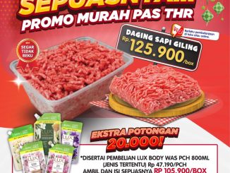 Promo Super Indo Ambil dan Isi Sepuasnya daging sapi giling Rp. 125.900 per box