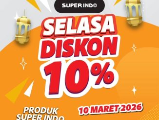 Promo SuperIndo Selasa Extra Diskon 10% untuk Produk Pilihan* 1