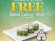 Promo Sushi Tei Grand Indonesia Free Baked Salmon Maki dengan minimum transaksi Rp. 350.000