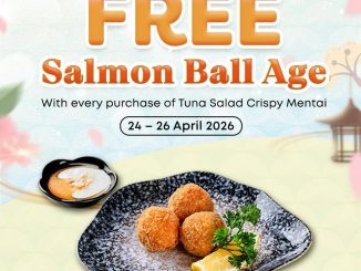 Promo Sushi Tei Surabaya Beli 1 Gratis 1 Tuna Salad Crispy Mentai gratis Salmon Ball Age