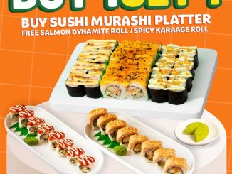 Promo Sushi Yay ShopeeFood Beli 1 Gratis 1 murachi platter gratis roll