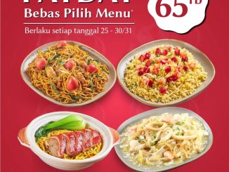 Promo Ta Wan Payday Deals Menu Mulai Rp. 65.000 gratis terong goreng lada garam
