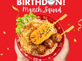 Promo Tami Yakitori Birthday Treat FREE Sugoi Set dengan minimal transaksi Rp. 100.000 untuk pelanggan ulang tahun Maret