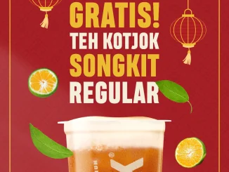 Promo Teh Kotjok Beli 2 Gratis 1 Minuman beli 2 Large gratis 1 Regular