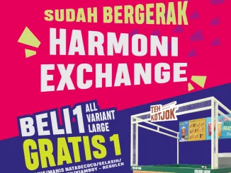 Promo Teh Kotjok Opening Harmoni Exchange Beli 1 Gratis 1 minuman teh berbagai varian