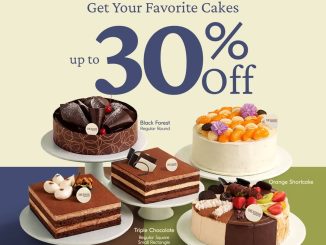 Promo The Harvest Diskon Cake Hingga 30% untuk berbagai varian cake favorit