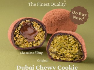 Promo The Harvest Dubai Chewy Cookie harga Rp 40.000 untuk 1.000 pcs pertama