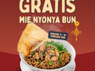 Promo The Peoples Cafe GRATIS Mie Nyonya Bun periode 17 – 20 Februari 2026 untuk member Ismaya+