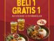Promo The People’s Cafe Member Exclusive Beli 1 Gratis 1 untuk Nasi Sate Kelapa dan Es Teh Pandan Selasih