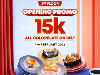 Promo Tom Sushi Summarecon Mal Bekasi All Colorplate Rp. 15.000