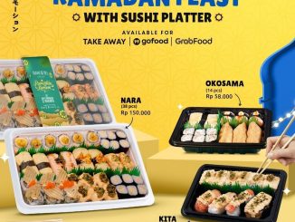 Promo Tom Sushi Ramadan Feast Sushi Platter mulai Rp 58.000 paket sushi berbuka puasa