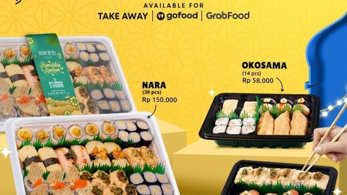 Promo Tom Sushi Ramadan Feast Sushi Platter mulai Rp 58.000 paket sushi berbuka puasa