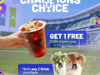 Promo Tomoro Coffee Pesta Bola Beli 2 Gratis Caffè Americano