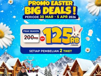 Promo Trans Snow World Bekasi Easter Big Deals tiket Rp. 125.000