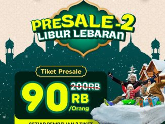 Promo Trans Snow World Bekasi Presale 2 Libur Lebaran Rp. 90.000 minimal 3 orang