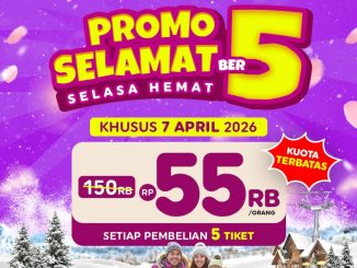 Promo Trans Snow World Surabaya Selasa Hemat Rp. 55.000 beli 5 tiket