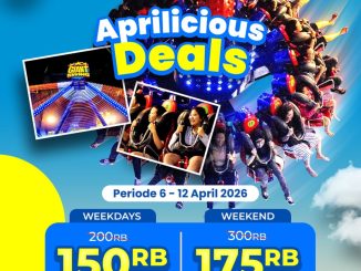 Promo Trans Studio Bandung Aprilicious Deals mulai Rp. 150.000 tiket masuk weekdays dan weekend April 2026
